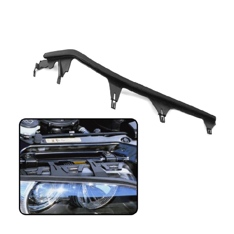 2pcs Headlight Sealing Strips Gasket Automotive Accessories Easy Installation Car Front Headlight Cover Trim 63128384489