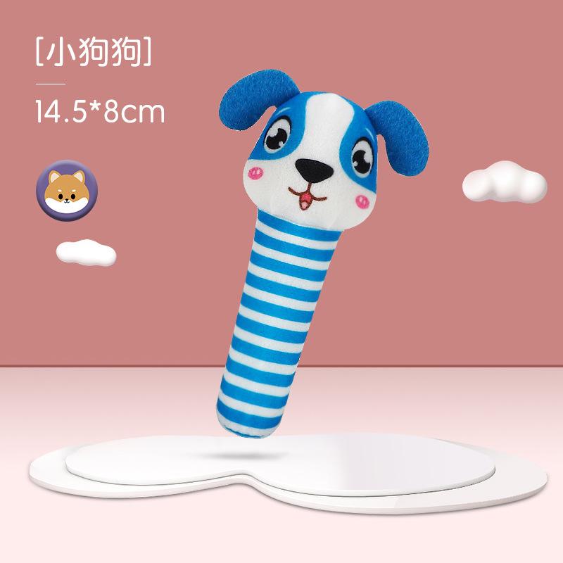 Baby Toy Plush Rattle Animal Stuffed Stick Rattle