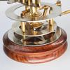 45.72 Cm Luxury Art Piece for Book Shelves Brass and Steel Orrery A Functional Model of the Solar System with Planets