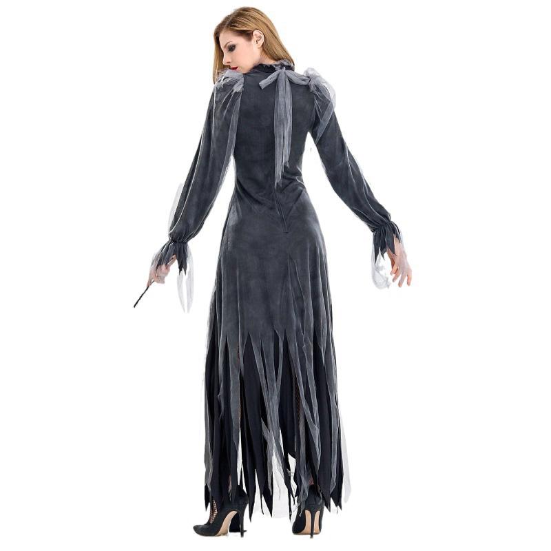 Ghost Bride Witch Vampire Cosplay Uniform Horror Ghost Cloak Horror Zombie