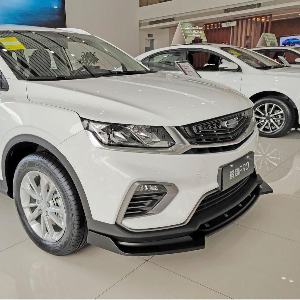 Geely Binyue PRO 18-20 Sada předního splitteru a rohů zadního křídla