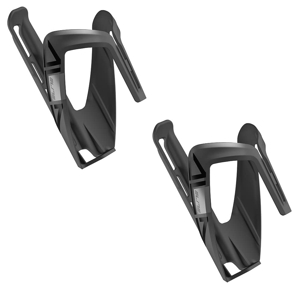 

Set of 2 ELITE ALA SKIN Bottle Soft Highly Resistant Fiberglass Cages, Touch, (Black) чёрный