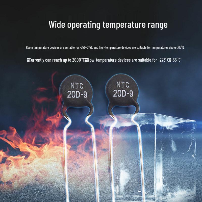 NTC Thermistor - Negative Temperature Coefficient 5D/8D/10D/20D/47D (5-25 Ohm)