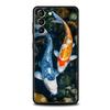 Cartoon Fish Case for Samsung Galaxy S24 S23 S22 S20 S21 FE Ultra S10 S10E S9 S8 Plus 5G Silicone Shockproof Phone Cover Capas