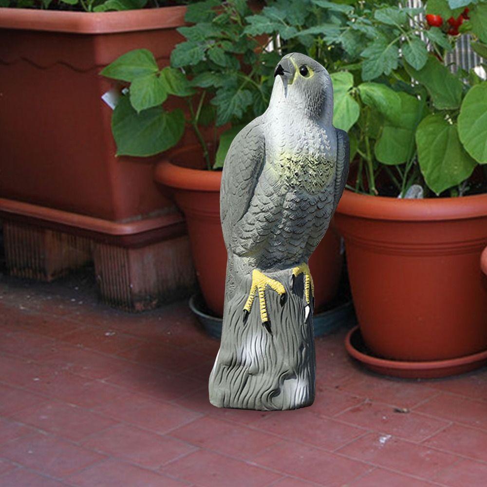 Non-fading Eagle Repellents Lifelike Birds Decoy Hawk Artificial Eagle Statue  Garden
