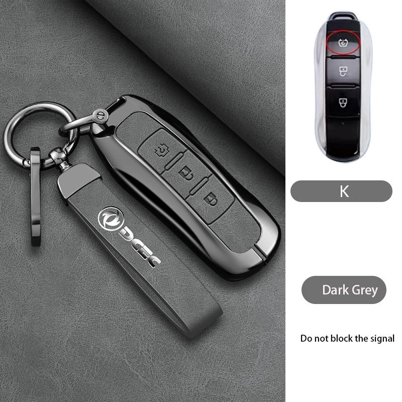 Zinc Alloy Auto Key Fob Case Key Fob Cover Fit For Dongfeng Fengguang Dfsk Glory 580 Fengon Ix5 Ix7 Seres 3 5 Sf5 Auto Accessories