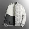 High-end Men's Autumn and Winter Double-sided Cotton-padded Clothes, New Business Baseball Collar Jacket, Casual Jacket, Large-size Cotton Clothes.