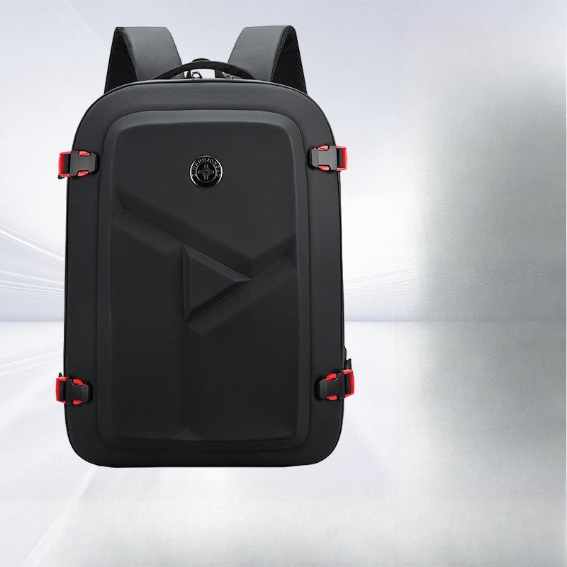 

Модный водонепроницаемый рюкзак с жестким корпусом, большой вместимости, рюкзак для игрового ноутбука, сумка для ноутбука, многофункциональный 17.6 inches