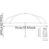 High-end Pocket Manual Umbrella UV Protection Compact Portable Brolly  Daily Use