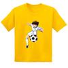 Hot Sale Anime Captain Tsubasa Le Petit Footballer Print Kids T-shirt Baby Boys Girls Clothes Summer Children Cotton T Shirt