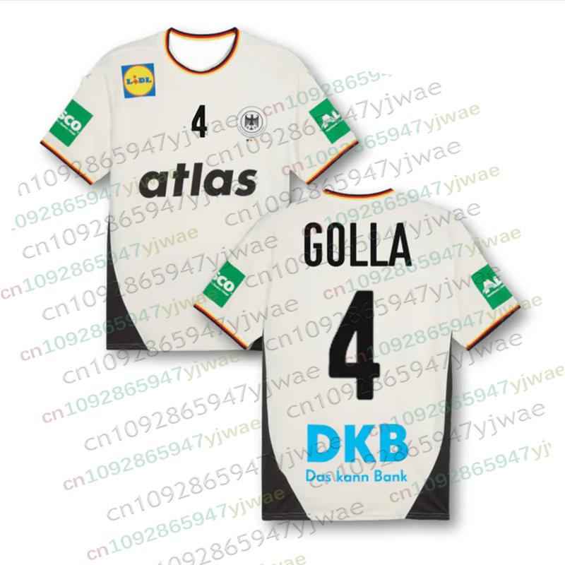 Deutschland Handball 2026 Away Jersey Unisex Casual Tee Faddish Quick Dry Street Unisex Sportswear Handball Jersey Men s Tees XXS