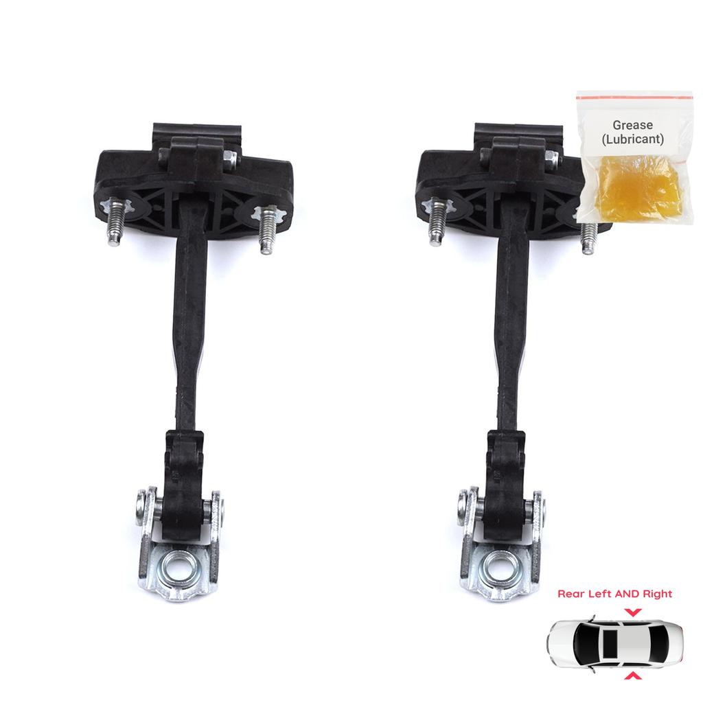 BDP1319-1 2 Pieces Rear Door Hinge Stop Check Strap Limiter for Peugeot 208 e-208 Opel Corsa F Corsa-e 2019-On 9823211180