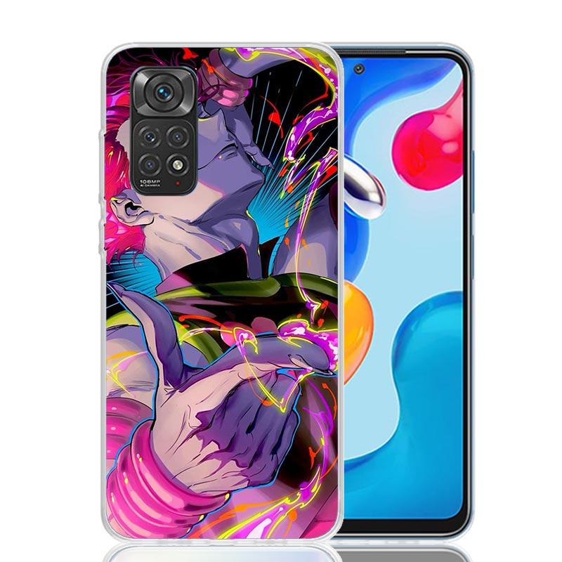 Huner X-Hunters Hisoka Phone Case For Xiaomi Redmi Note 15 14 13 12S 12 Pro Plus 11S 11E 11 11T 10S 10 Art Soft Pattern Cover Re