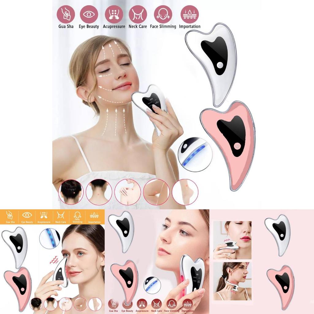 Compact And Portable Face Microcurrent Device For Lymphatic Drainage And Beauty Treatments