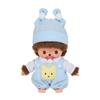 Sekiguchi Monchhichi Revival Babychichi - Dress Type Boy (Bear) 244553 H16.5×W11.5×D7cm