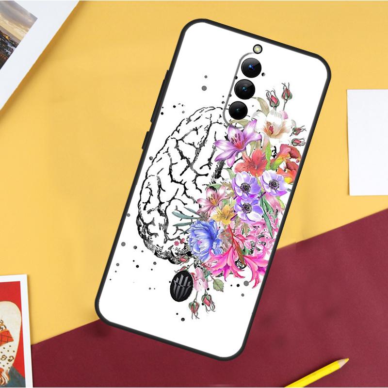 Brain Art Case For ZTE Nubia Red Magic 10 Air 5G 6R 6 7 6S 7S Pro 8S 9S 10S 8 9 10 11 Pro Plus Cover