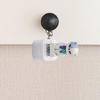 Auditory Visual Stress Reliever Keychain Glowing Animal Squeeze Toy For Key Organization ABS Sturdy Daily Companion