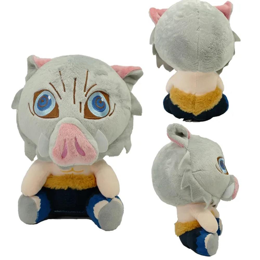 20cm Demon Slayer Plush Doll Tanjirou Nezuko Zenitsu Anime Movie Stuffed Toy Kimetsu No Yaiba Game Plushie Figure Kids Gift