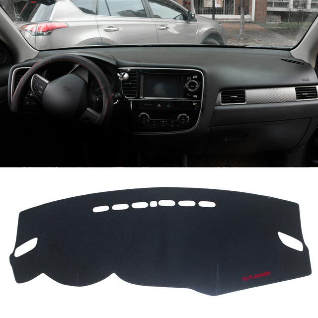 

Приборная панель автомобиля, избегайте легкой панели, инструментальная платформа, чехол для стола, коврик, ковры для Mitsubishi Outlander 3 2013-2018 2019 2020 2021 RHD чёрный