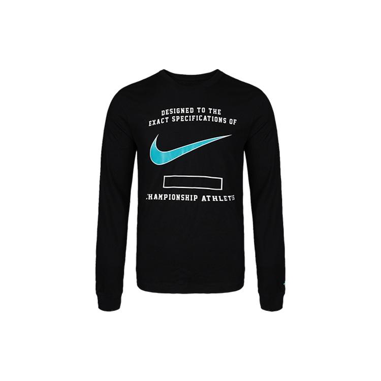 Nike Sportswear Casual Sports Long Sleeves Black Men s CW0528-010 M