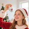 Fun Christmas Ornaments, Exquisite Old People Ornaments, Acrylic Ornaments 2D