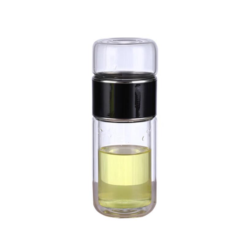 Tri-polar TP3625 Double-Layer Glass Tea Infuser Mug