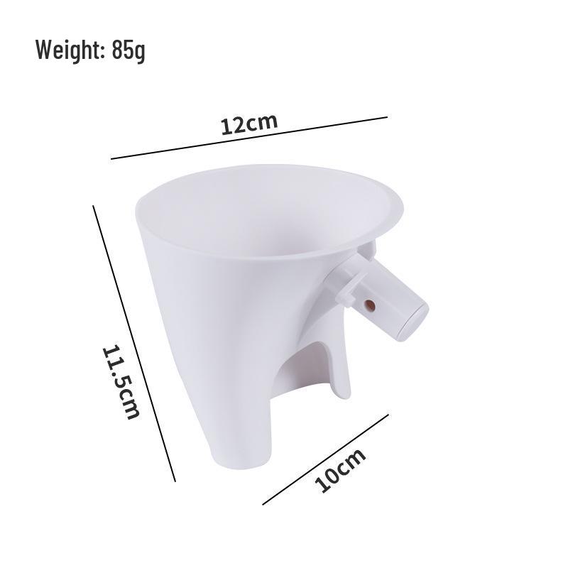 Cross-Border Vertical Blender: Flour Funnel & Dough Kneader Kitchen Tool