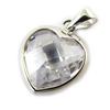 Les Trésors De Lily [F6289] - Silver Pendant 'Linda' Silver-white (rhodium-plated) - 15x15 Mm
