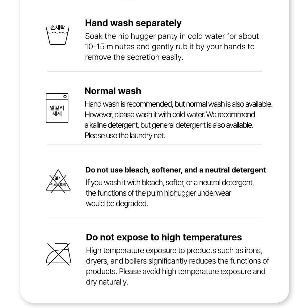 [Remuse] pum Hiphugger Lady, bragas urinarias para incontinencia a prueba de fugas, ropa interior urinaria suave y transpirable transpirable para mujer