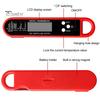 Lebensmittelthermometer, leicht ablesbares digitales Fleischthermometer, wasserdicht, faltbar, Kochthermometer für die Küche zu Hause