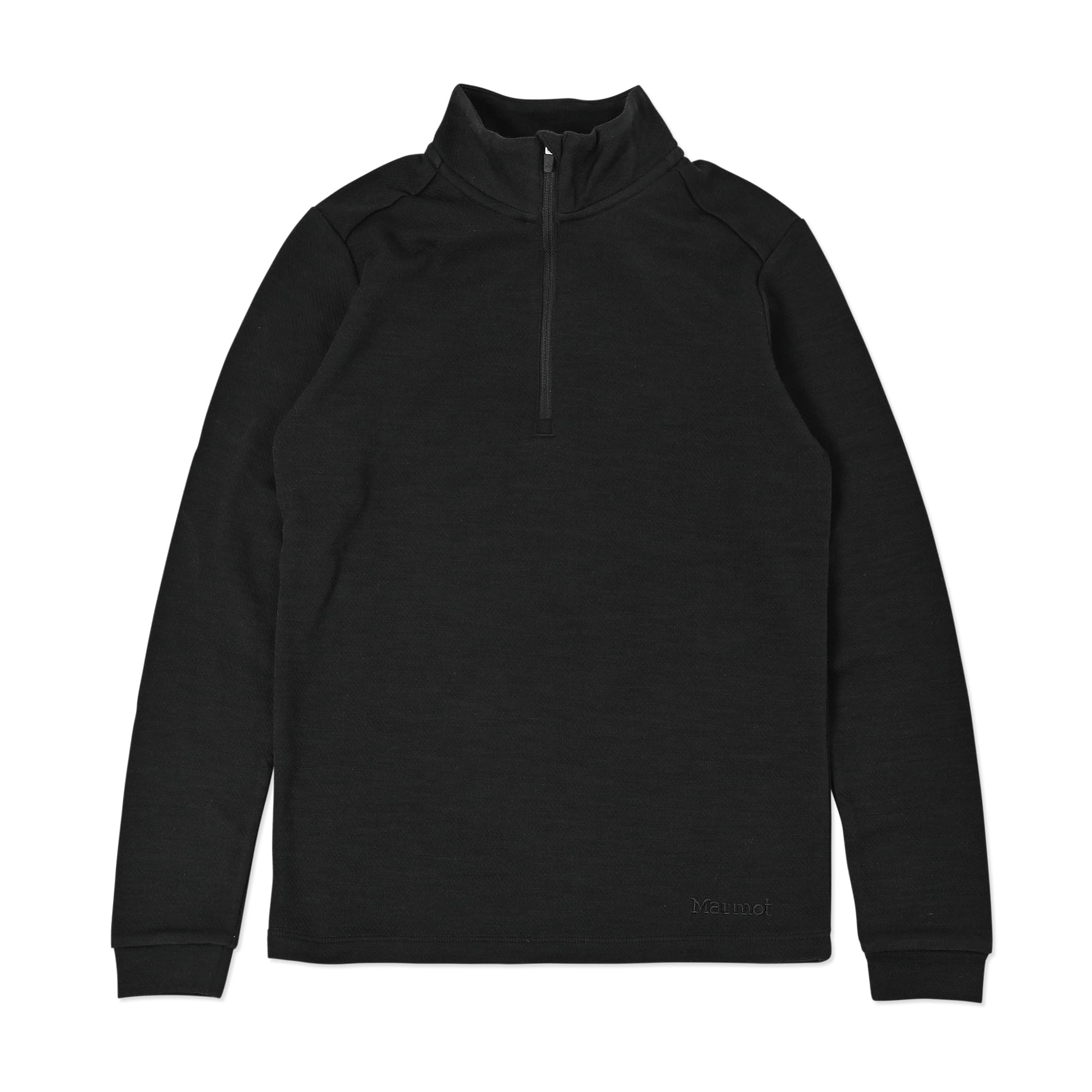 

Marmot Climb Wool Skin Black Women s Half-Zip L/S,