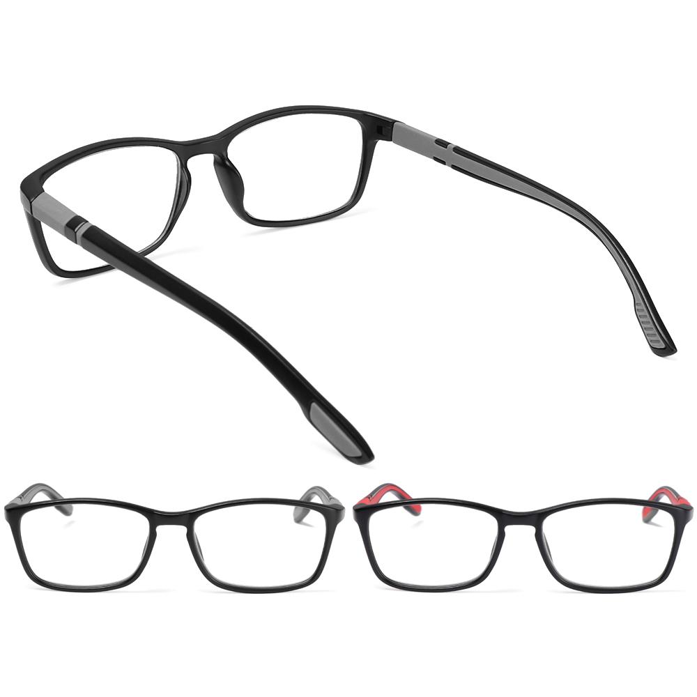 

Противоусталостные компьютерные очки с УФ-защитой для пресбиопии, очки для чтения с линзами из смолы, гибкие очки