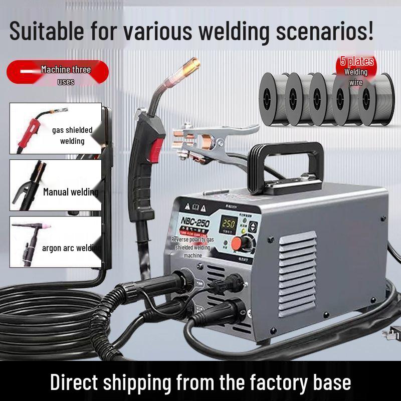 Bai Lie 350 Industrial Electric Welder – Dual-Purpose, Three-in-One Gasless TIG/MIG for Home and Professional Use
