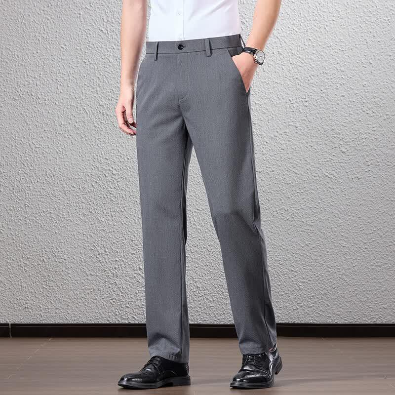 Men s Straight-Leg Business Casual Pants 32