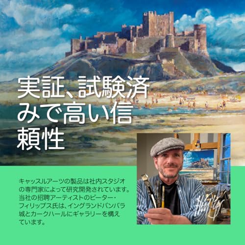 Castle Art Surprise 72-Piece Watercolor Pencil Set | Vibrant Premium Pigments for Blending, Drawing, and Coloring | For Adults, Hobbies, and Professio