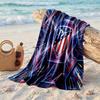 Atletico Madrid Print Microfiber Beach Towel Quick Dry Absorbent Large Towel For Beach Swimming Travel
