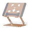 Aoviho Laptop Stand, Foldable, Aluminum, Rose Gold