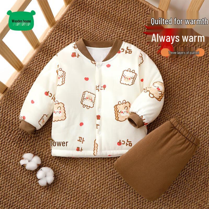 Mini Mumu House Kids  Winter Quilted Homewear Set - New Year Collection 73