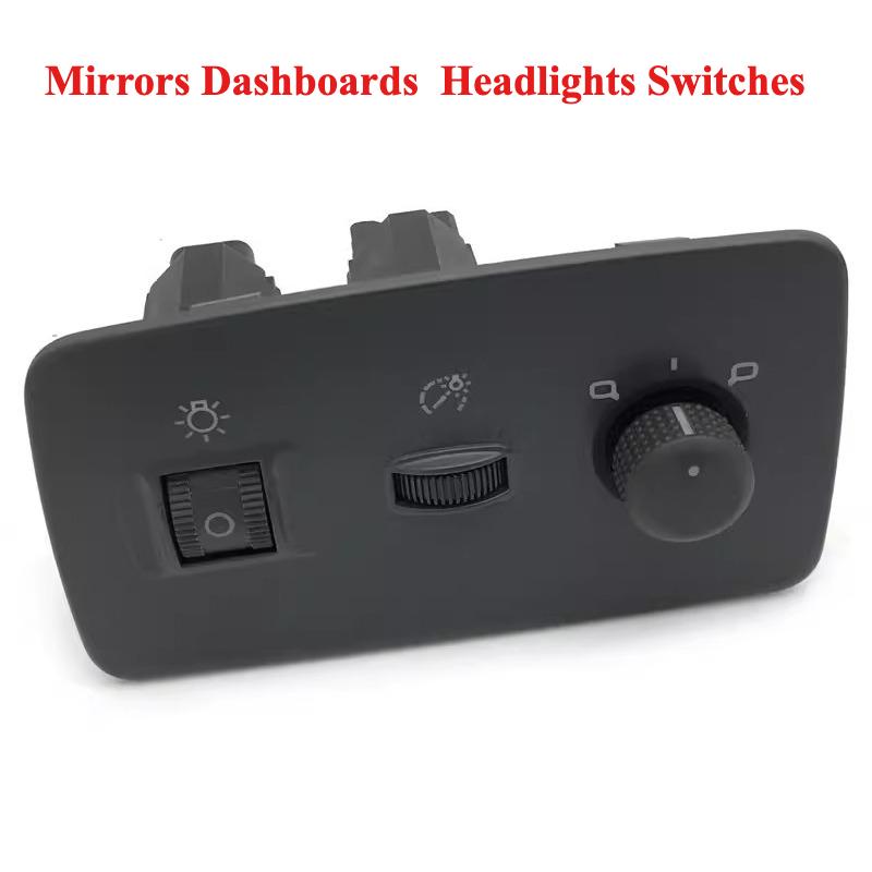 1pc Headlamp Switch trument Brightness Switch Rearview Mirror Switching for Chery Karry Youya