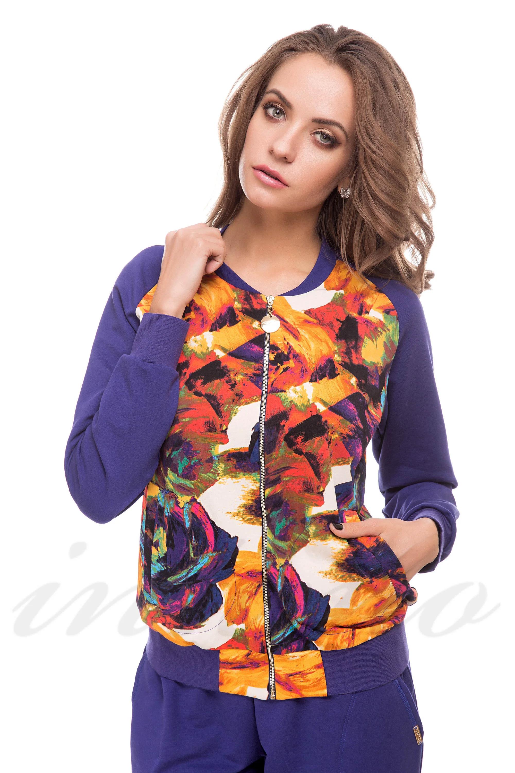 

Толстовка Ora (51714) 50(2XL) французький небо синє кольору