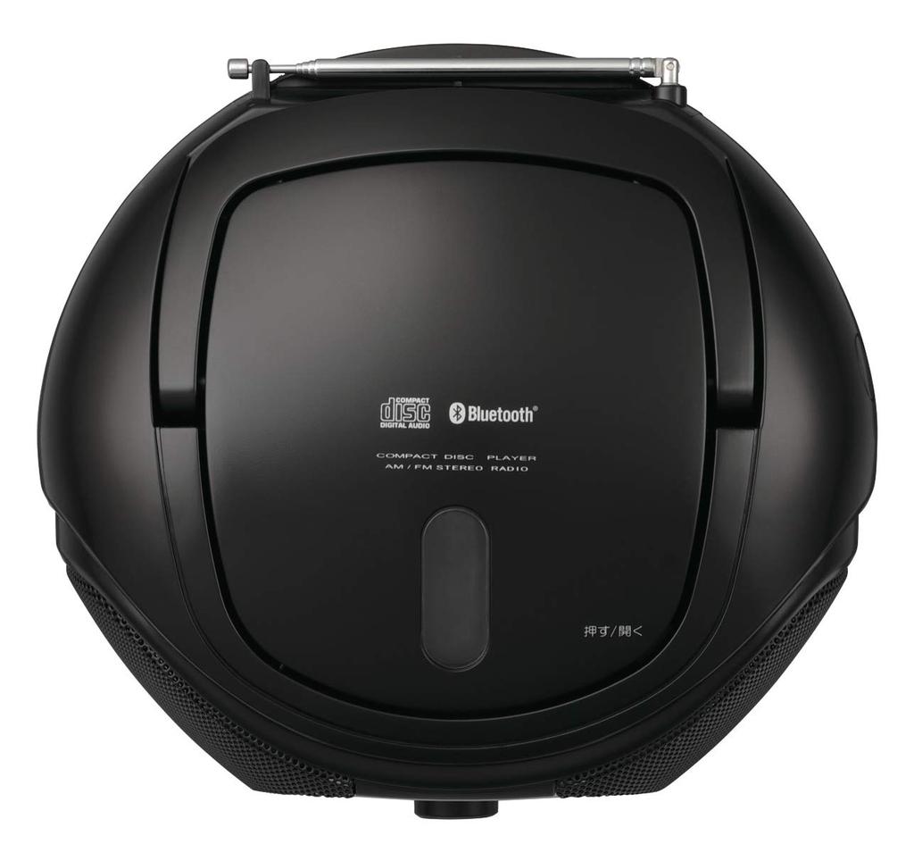 Toshiba TY-CW10(K) Kompakt horisontal CD-radio med Bluetooth, Svart