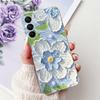 For Samsung A15 Case SM-A155F Clear Luxury Cute Fashion Flowers Funny Painted Back Cover For Samsung Galaxy A15 Phone Case Funda