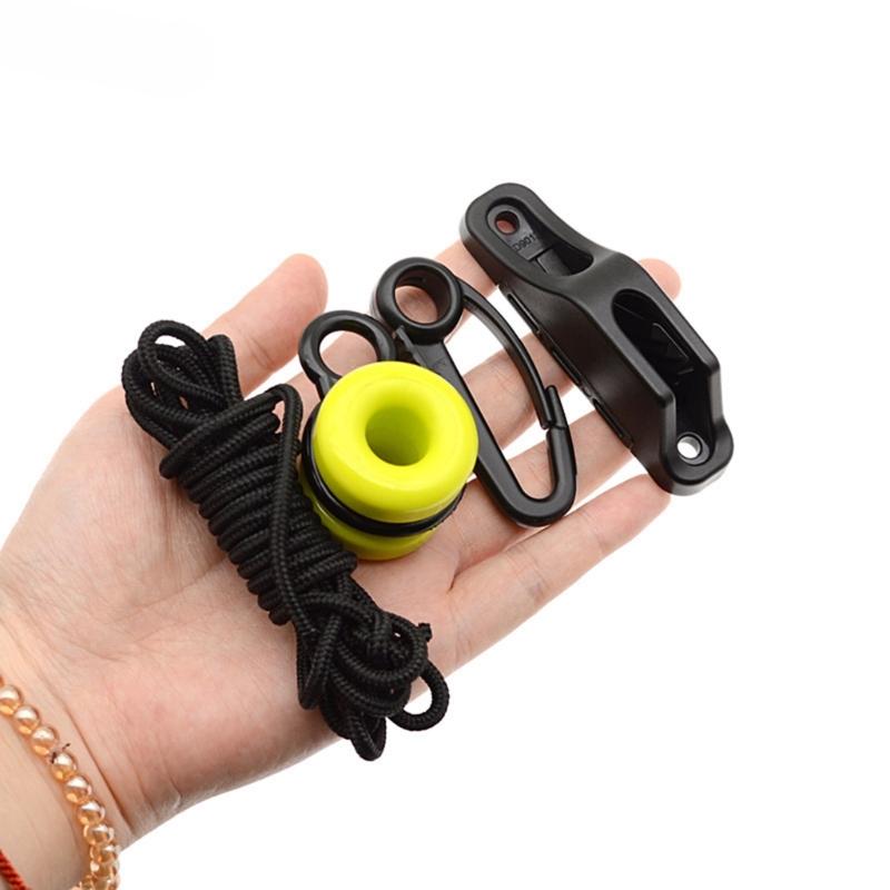 Downrigger Weight Retrievers for Trolling and Deep Sea Fishing Downrigger Accessory with Snap Fairlead Cleat & 86In Cord