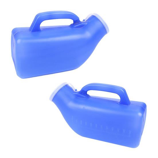 1200 ML Male Urinal with Cap Reusable Plastic Urinal Pot Men Urinal Accessories