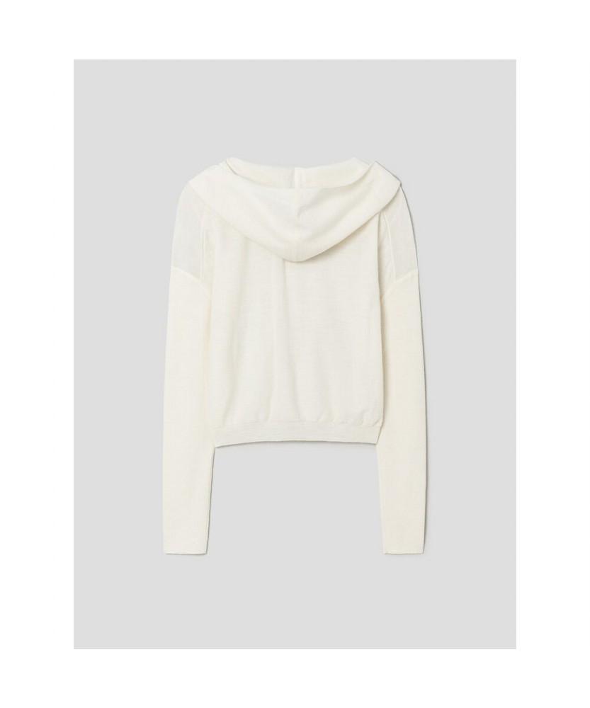 Anggae Hoodie Pullover Ivory