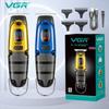 VGR Portable Electric Hair Clipper USB Charging Professional Styling Trimmer with Intelligent Digital Display Clipper Carved Home Razor Shaver V-981