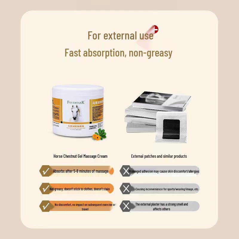Fovertark German Horse Chestnut Muscle & Joint Soothing Oil