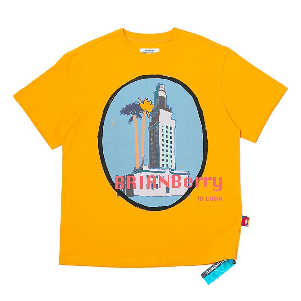 Brian Berry Vidal Graphic Tee_L/Orange L