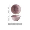 Purple Ceramic Rice Bowl Home New French Tableware 5 Inch 6 Inch Is Particularly Beautiful Dish Set