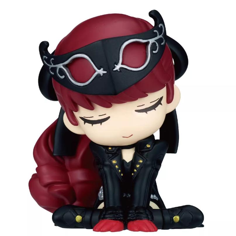Stock In Genuine Persona P5 Shoulder To Shoulder Akechi Goro Sakura Futaba Cute Creativity Room Ornament Action Figure Model Toy